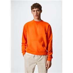 Sudadera algodón bolsillo -  Hombre | MANGO OUTLET España