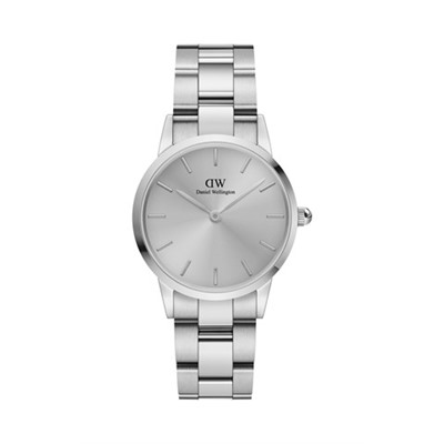 Reloj de cuarzo de acero Unitone 28 mm - Plateado