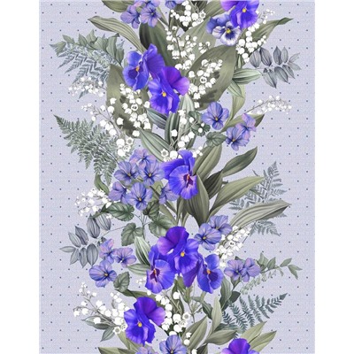 Полотенце саржа "Даваллия" 48 х 61 см (226 г/кв.м)