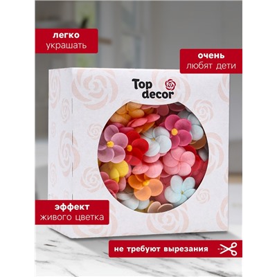 Вафельные флоксы, микс, 250 шт.