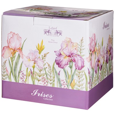 НАБОР ОБЕДЕННЫЙ LEFARD "IRISES" НА 4 ПЕР. 16 ПР. (КОР=2НАБ.)