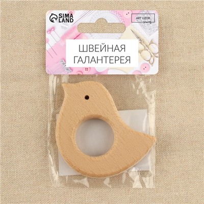 Основа для макраме «Птичка», 7 × 5 × 1 см