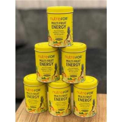 Nutrefor Multi Fruit Energy 30 капсул Мультивитамины для энергии 💫