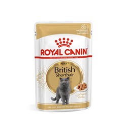 Влажный корм RC для британских кошек, соус, пауч, 85 г