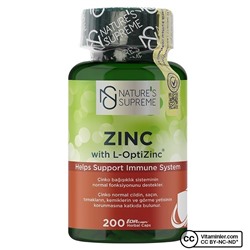 Nature's Supreme Zinc 15 мг 200 капсул