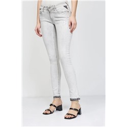 Vaquero skinny fit Luz Coin Zip - Gris