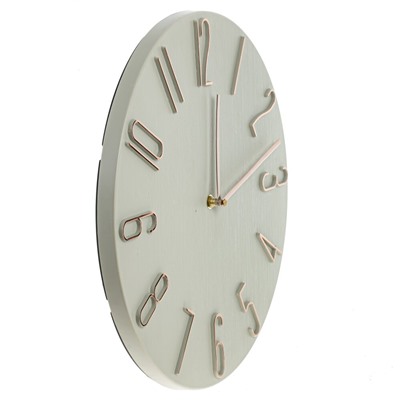 Часы настенные декоративные, L35,5 W2,5 H35,5 см, (1xАА не прилаг.), 2в.