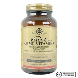 Solgar Ester-C Plus 500 мг 100 капсул