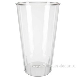 Ваза "Round" (пластик), D18xH30 см