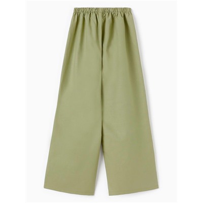 Брюки женские oversize MINAKU: MINAKU: Safari цвет мятный, размер 48