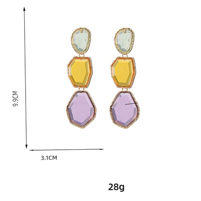 Серьги длинные на гвоздиках арт. 13 1620 (id 267270)