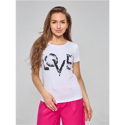Футболка "LOVE -2"(БЕЛ)