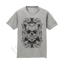 Футболка мужская "Melange skull"