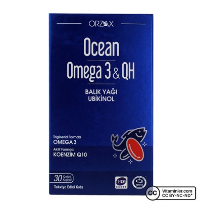 Ocean Omega 3 и QH 30 капсул