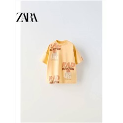 Zar*a оф сайт, детская футболка,  распродажа - 70%