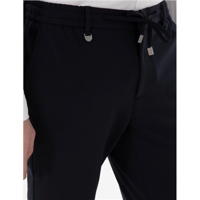 Navy Blue Classic Classic Jogger Pants