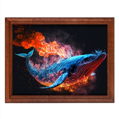 POSG-0250 Постер в рамке 23x17см Кит