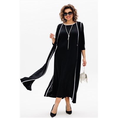 Michel chic 1416 черный,белый, Платье