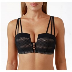 COQUETTE REVUE Купальник раздельный бескаркасный с плавками слип классические SWIM DREAM sw55002-18/
