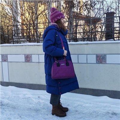 Дорожная сумка П7117 (Бордовый)