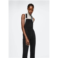 Peto largo vaquero -  Mujer | MANGO OUTLET España