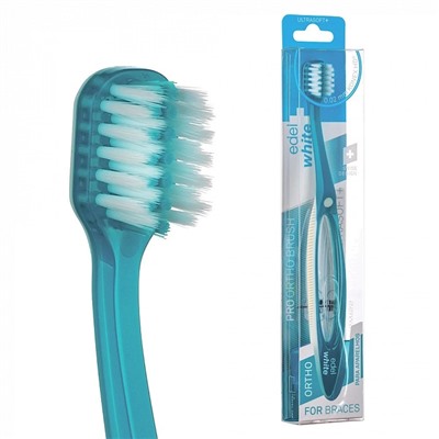 Зубная щетка Edel white PRO ORTHO Hard Ultrasoft+
