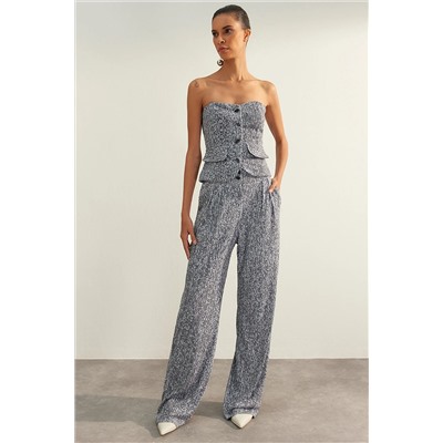 Multi -Color Perse Pants tpraw24pl00021