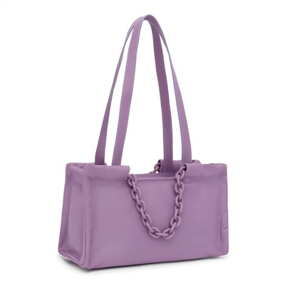 Bolso shopper Manifesto - cuero - lila