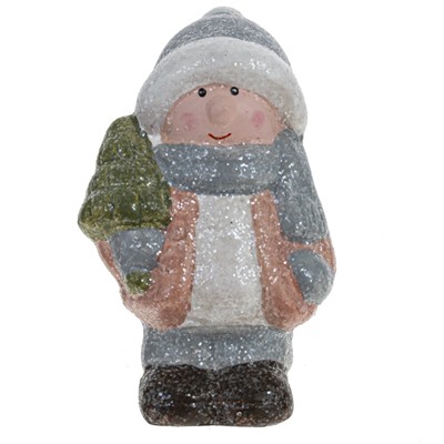 Фигурка декоративная "Ребенок" (блок 24шт), L4 W3 H6,5 см, 6в.