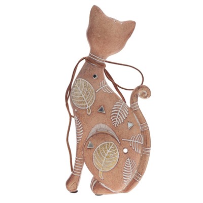 Фигурка декоративная "Кошка", L10 W4 H22,5 см