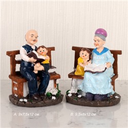 Фигурка Бабушка/Дедушка 13 см / XY-37 /уп 120/