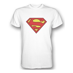 Футболка белая унисекс "Superman" SALE
