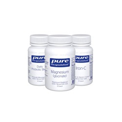 Набор Pure Encapsulations Магний + Железо + Пробиотик