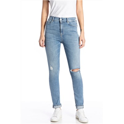 Vaquero de tiro alto super skinny fit Mjla - Azul