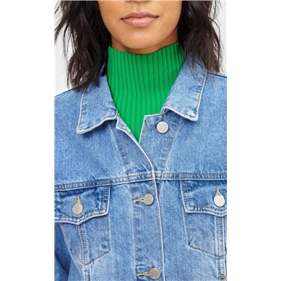 Куртка джинс F312-1237 middle blue