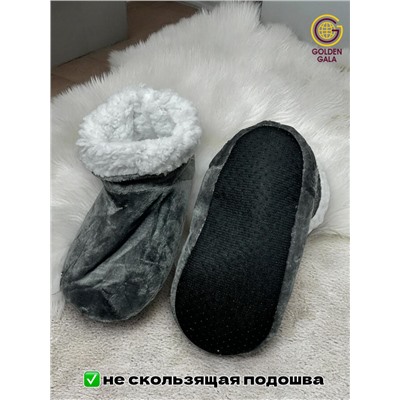 Уги домашние женские  однотонные Арт 1247 /6 Серый