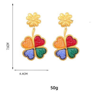 Серьги длинные на гвоздиках арт. 13 0986 (id 265510)