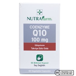 Nutrafarm Коэнзим Q10 100 мг убихинона 60 капсул