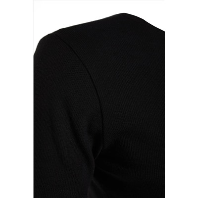 Футболка Black Crop Bike Thitting Big Size TBBSS22ST2107