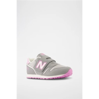 Zapatillas 373 - Gris y rosa