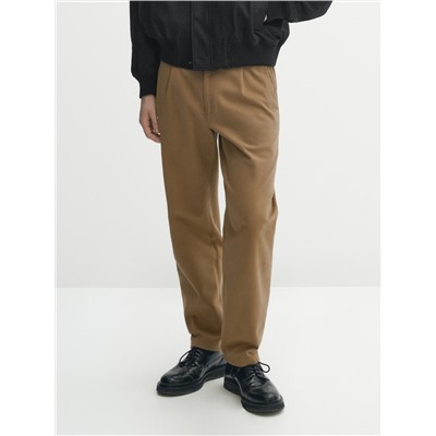 Pantalón chino sarga jogger fit