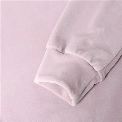 Костюм детский (свитшот, брюки) KAFTAN Plushy р.34 (122-128), лиловый