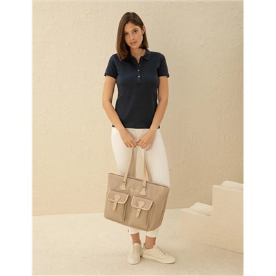 Ecru Skinny Fit Canvas брюки