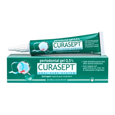 Гель для десен Curasept 0,5 % хлоргексидина с гамамелисом виргинским (ADS 350 ASTRINGENT), 30 мл