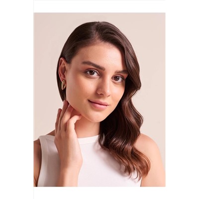 Золотая серьга-фигурка 21Y06Earring017