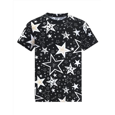 Костюм KETMIN SMART цв.STAR KM Чёрный (Футболка/Брюки)