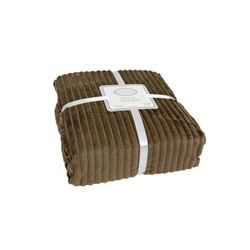 Плед KARVEN Super Soft DIAS 200*220 п/э евро Р 942 шоколад (Акция).