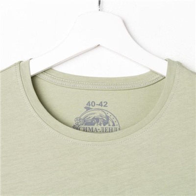 Футболка MIST basic, 40-42, шалфей