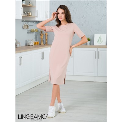 Трикотажное женское удлиненное платье-футболка Lingeamo ВП-08 (118)