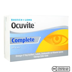Ocuvite Complete Bausch & Lomb 60 капсул